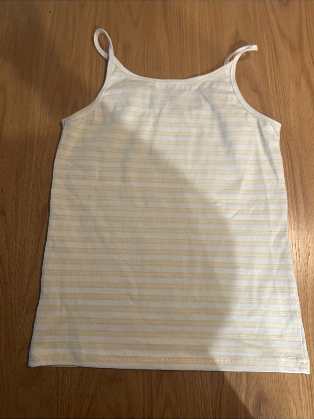 Parke Striped Tank Summerland: Sun Stripe Yellow Size Large New in Bag - Picture 2 of 10